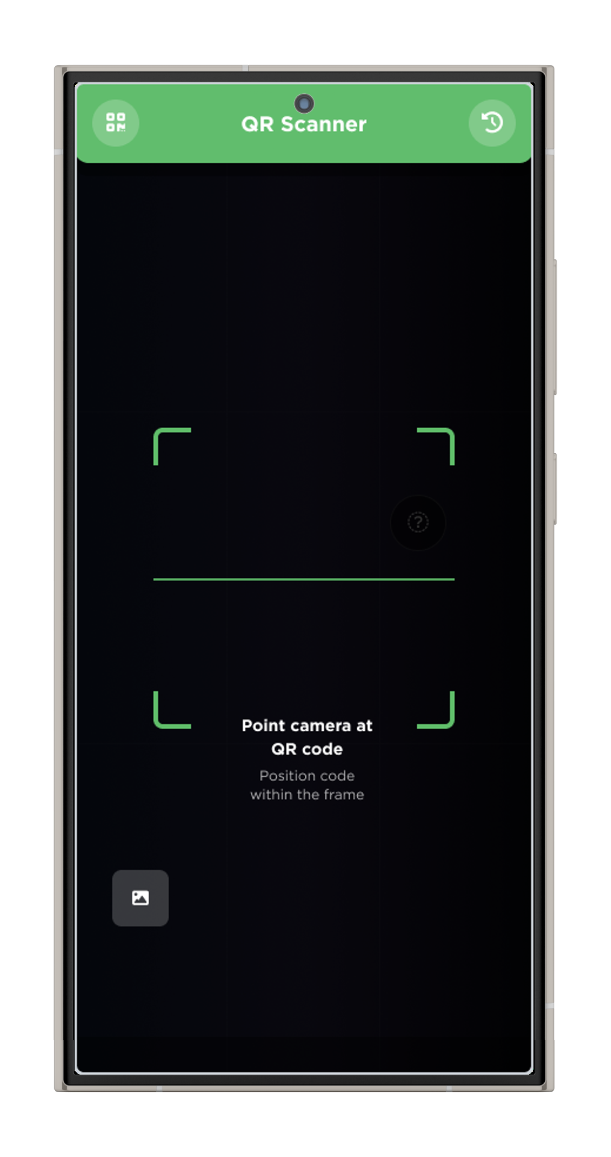 QR Scanner Interface